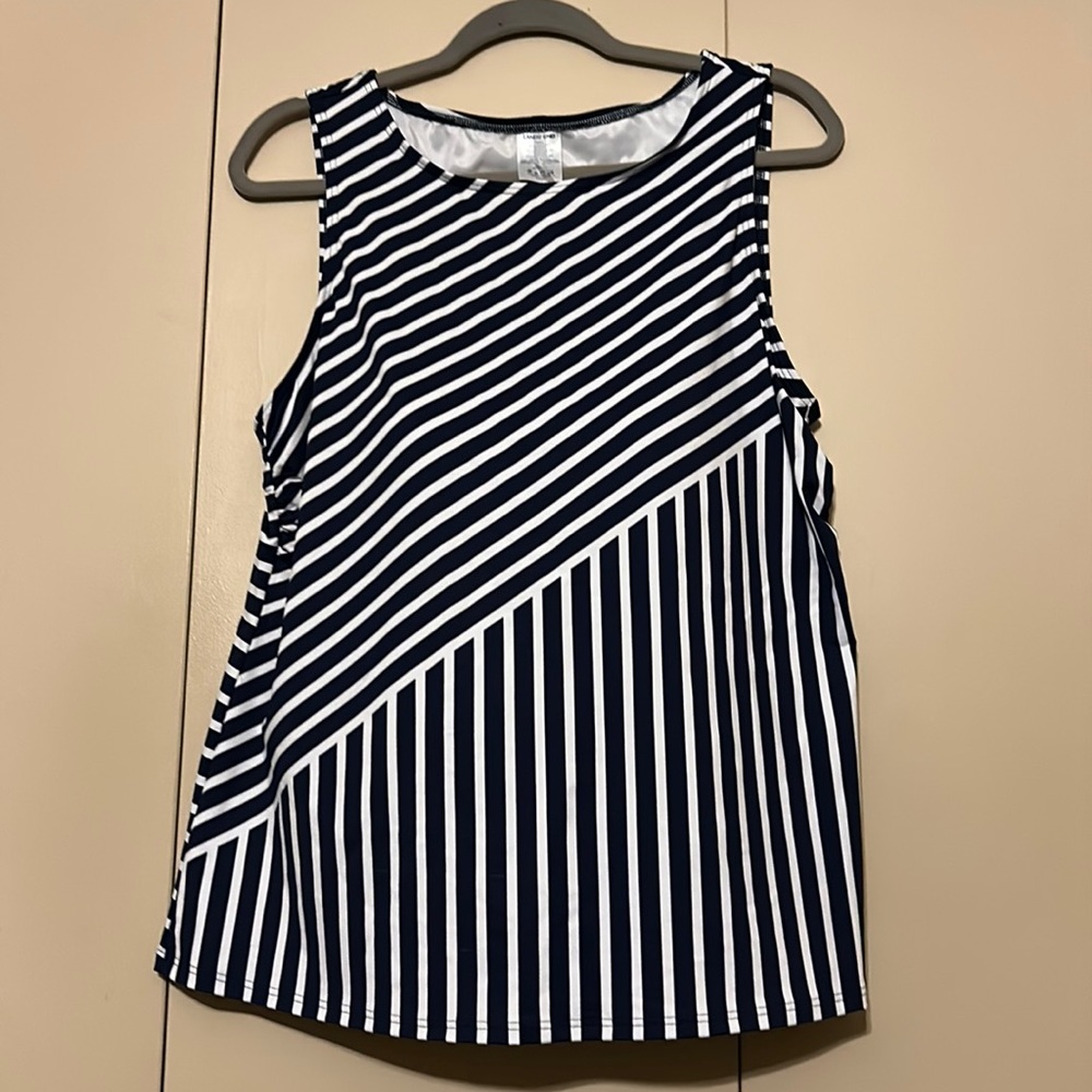 Lands End Swimming Top Size 18W Long